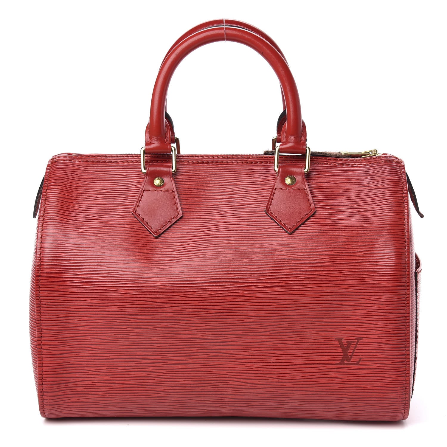 Louis Vuitton Epi Speedy 25 Rouge 1 of 10