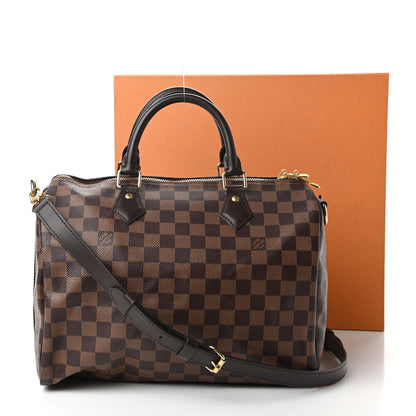 Louis Vuitton Damier Ebene Speedy Bandouliere 30 11 of 11