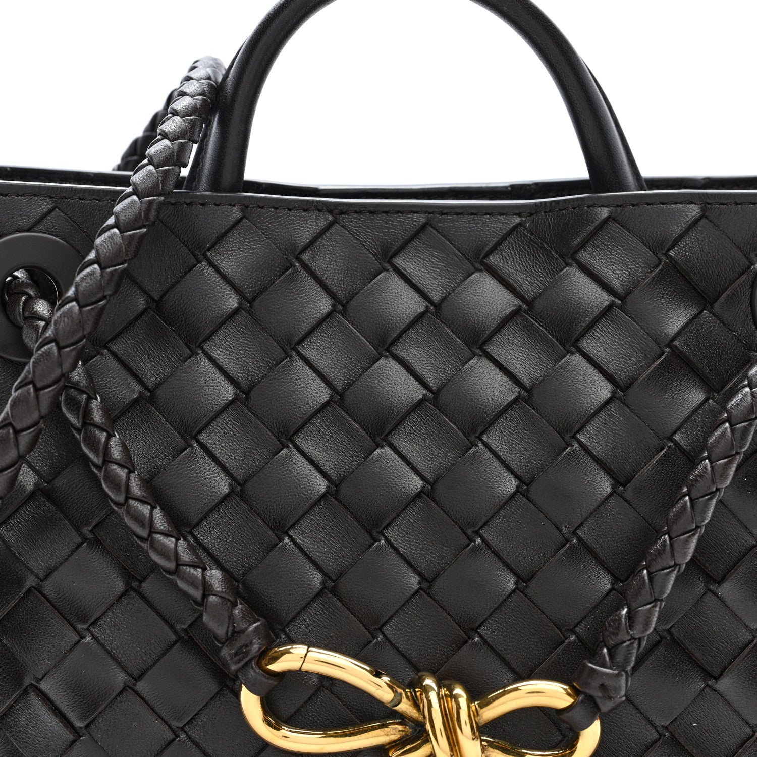 Bottega Veneta Nappa Intrecciato Small Andiamo Shoulder Bag Fondant 8 of 10