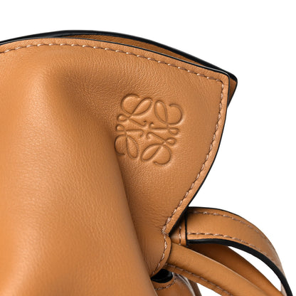 Loewe Calfskin Mini Flamenco Knot Clutch Warm Desert 7 of 10