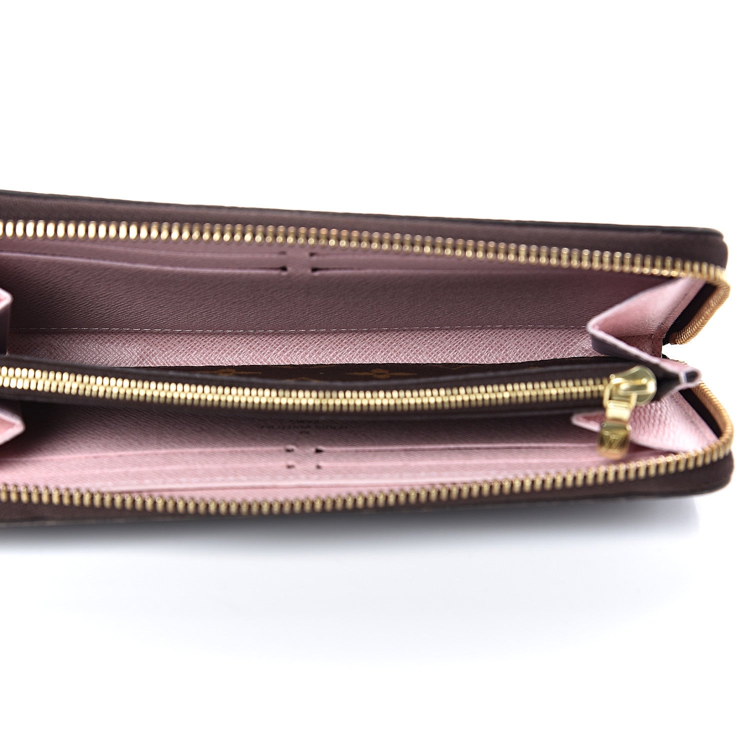 Louis Vuitton Monogram Clemence Wallet Rose Ballerine 5 of 13