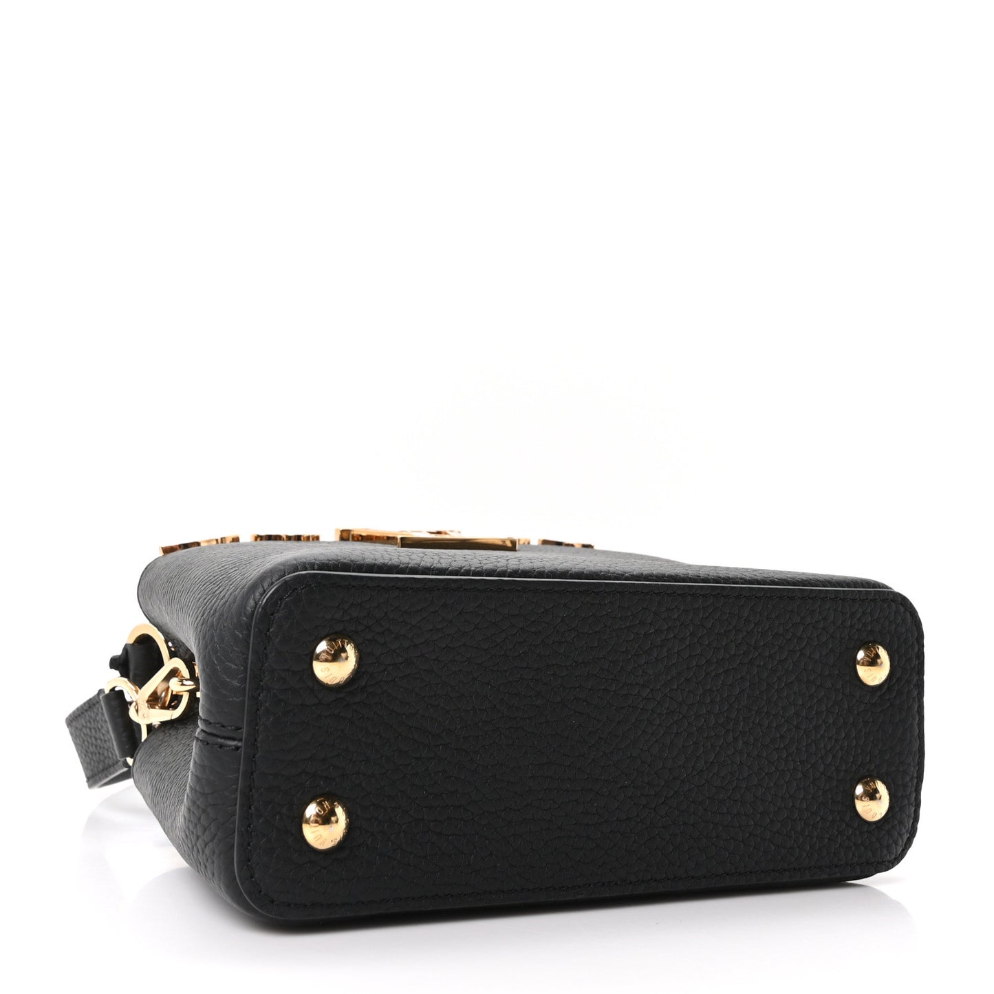 Taurillon Mother of Pearl Flower Crown Mini Capucines Black