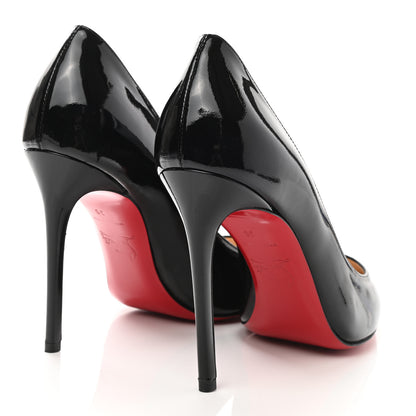 Christian Louboutin Patent Pigalle Follies 100 Pumps 38 Black 5 of 8
