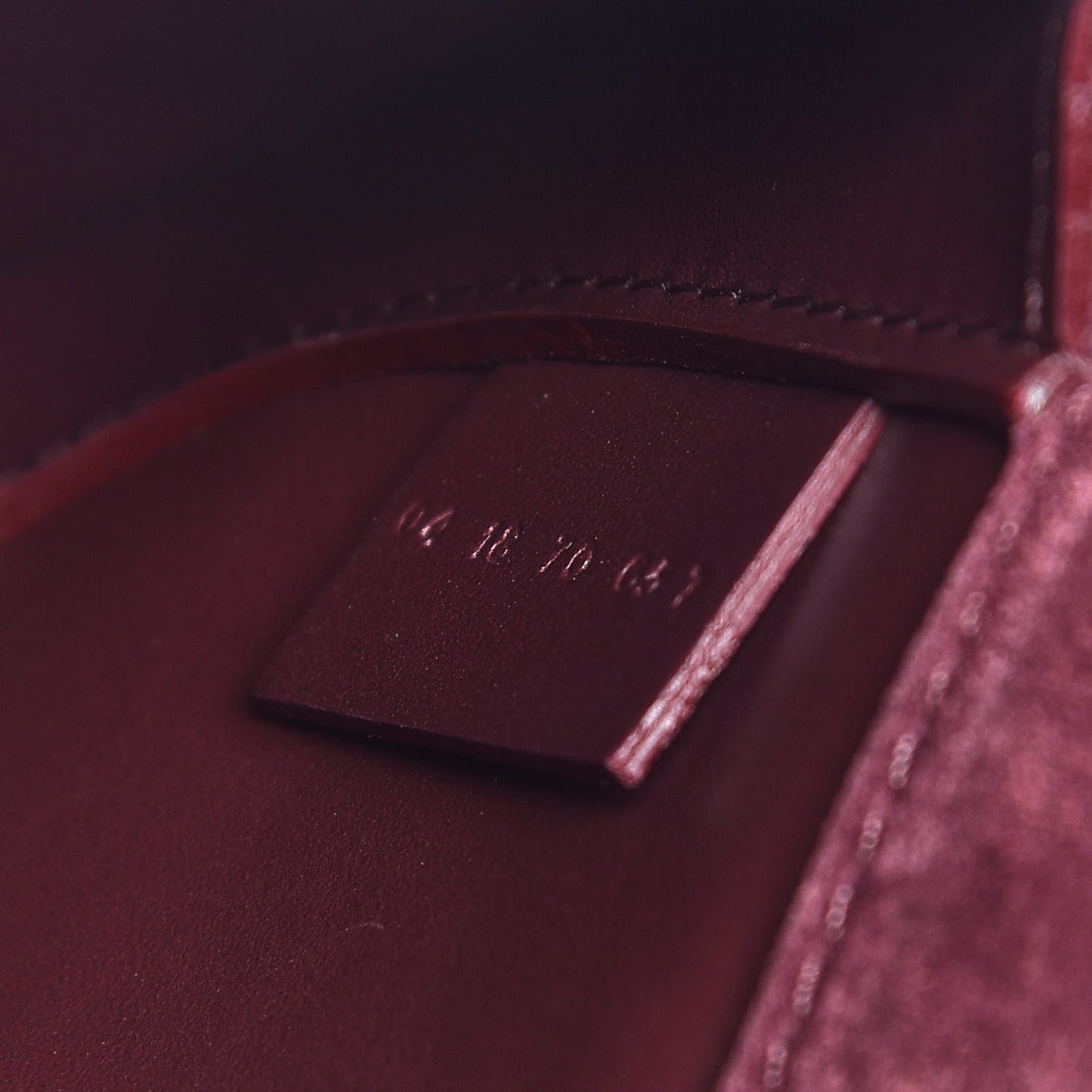 Calfskin Small Tess Bag Burnt Brown