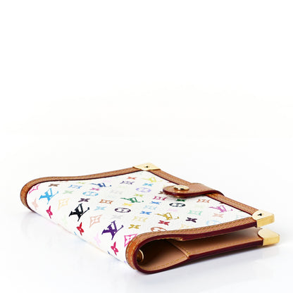 Louis Vuitton Monogram Multicolor Small Ring Agenda Cover White 6 of 6