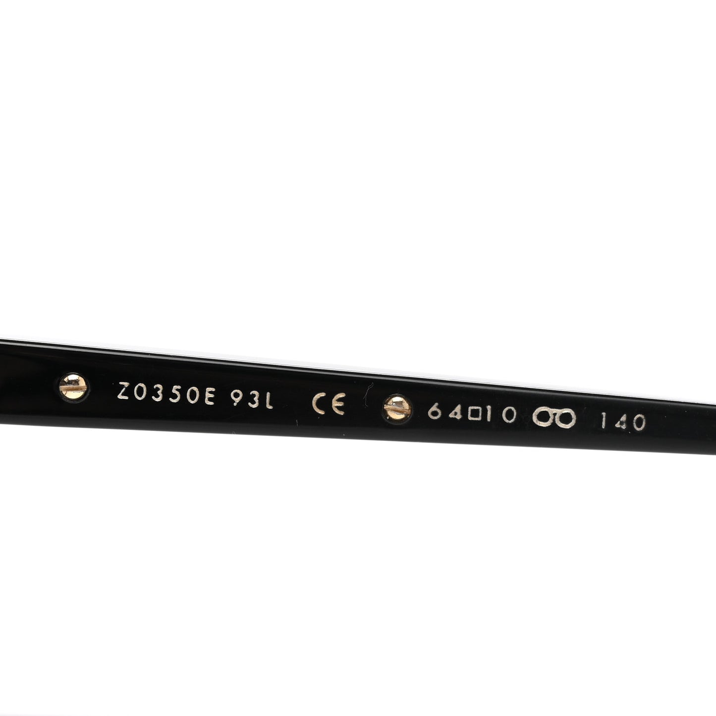 Acetate Evidence Sunglasses Z0350E Black