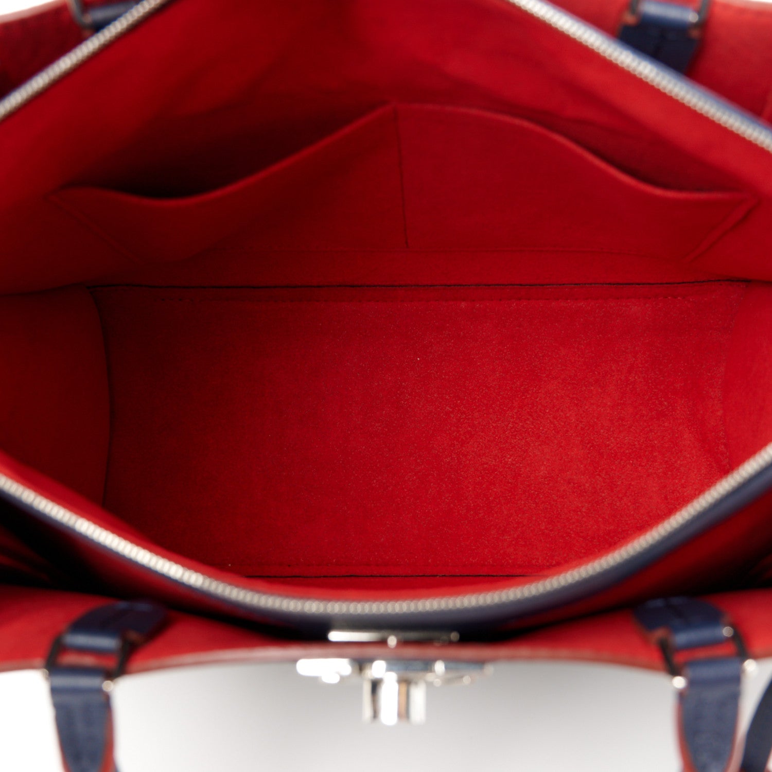Louis Vuitton Calfskin Lockmeto Marine Rouge 6 of 12