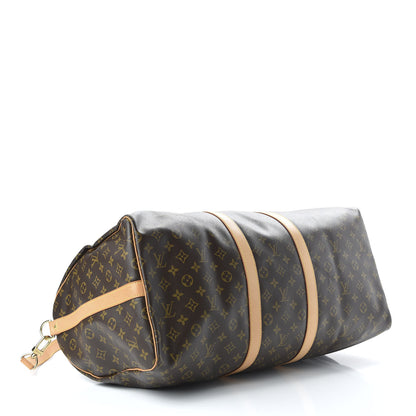 Louis Vuitton Monogram Keepall Bandouliere 55 3 of 9