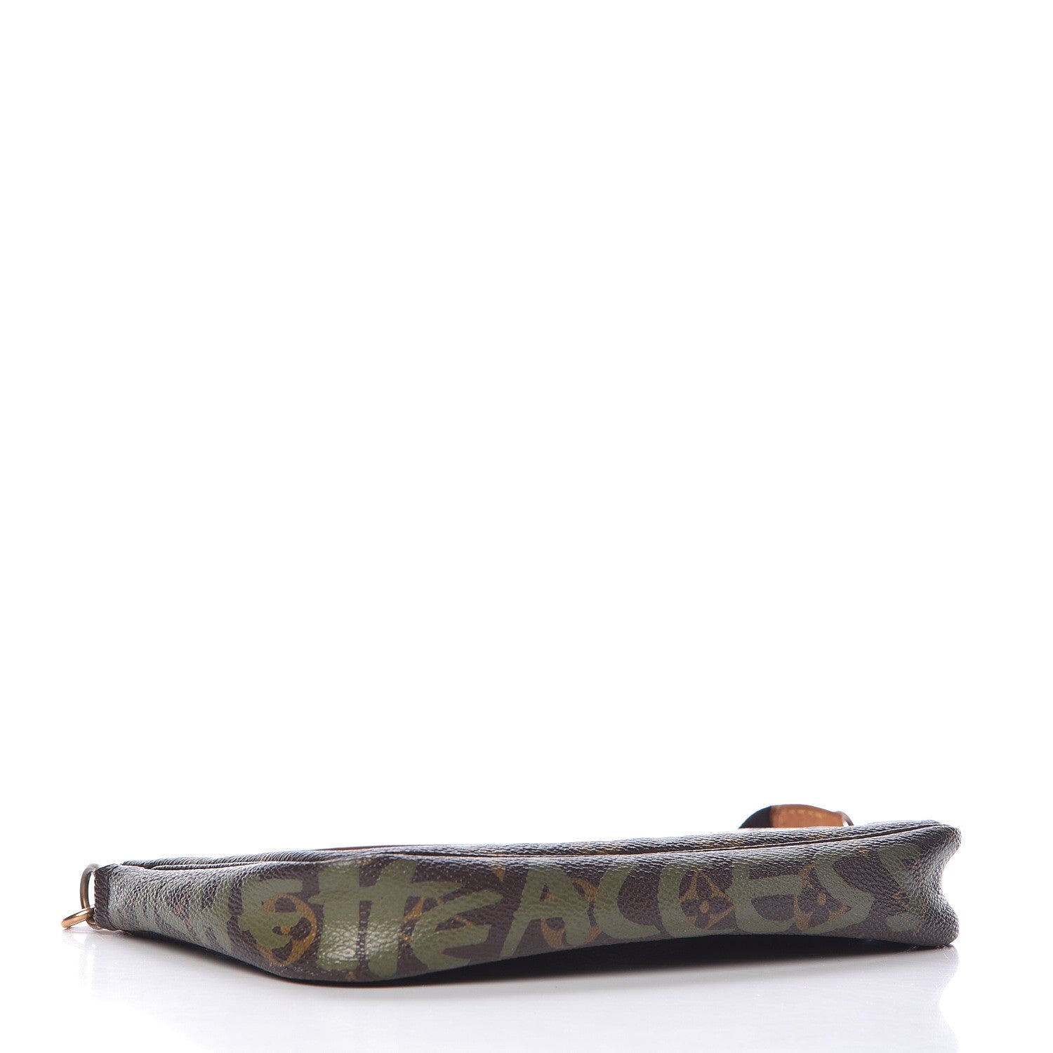 Louis Vuitton Monogram Graffiti Pochette Accessories Kaki 4 of 13