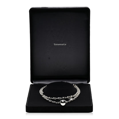 Tiffany Sterling Silver HardWear Wrap Necklace 5 of 5