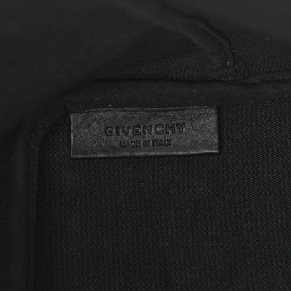 Givenchy Textured Coated Canvas Roses Camouflage Print Medium Antigona Tote Black 7 of 10