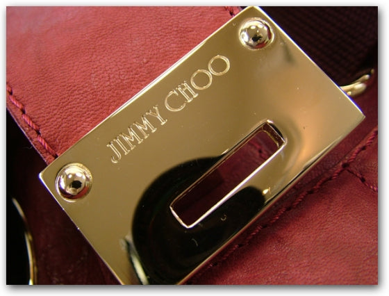 Jimmy Choo Leather XL Ramona Tote Red 10 of 11