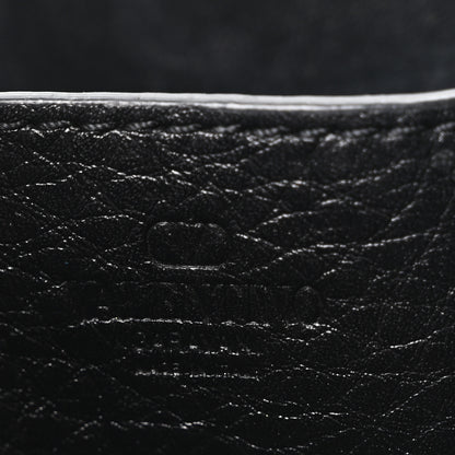 Valentino Garavani Pebbled Calfskin Monochrome Medium Rockstud Flip Lock Crossbody Bag Black 6 of 9