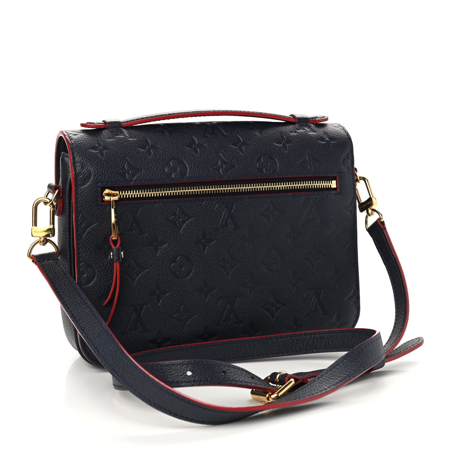 Louis Vuitton Empreinte Pochette Metis Marine Rouge 9 of 9