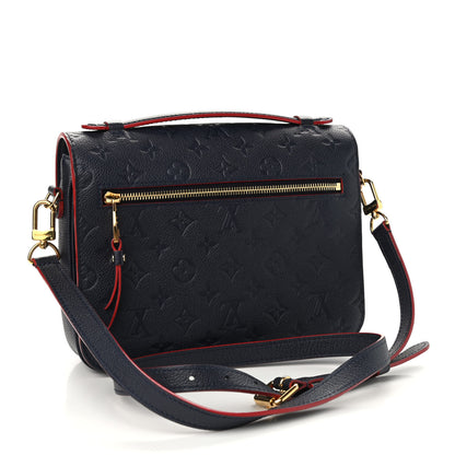 Louis Vuitton Empreinte Pochette Metis Marine Rouge 9 of 9