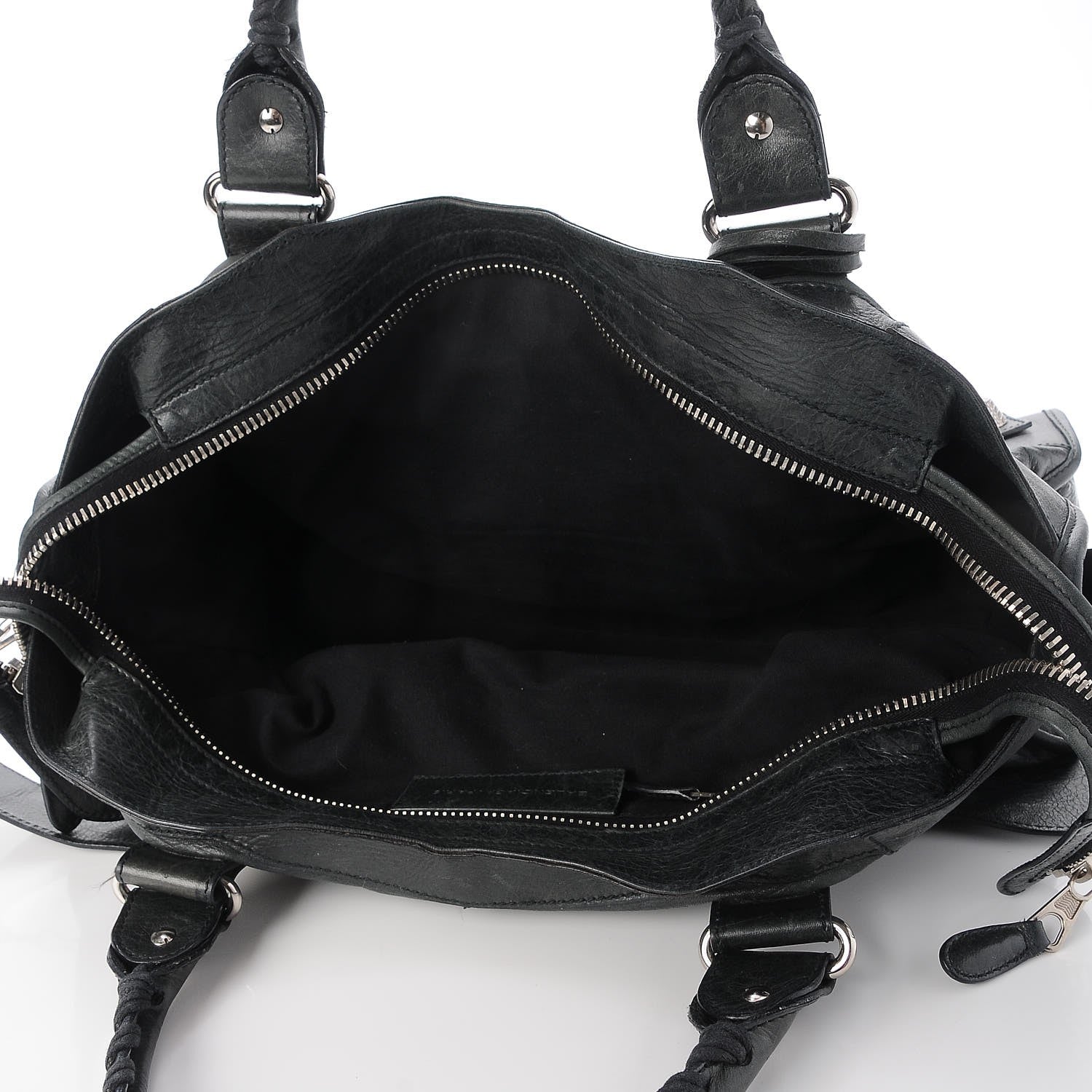 Balenciaga Agneau Giant 21 Silver Hardware Part Time Black 6 of 8