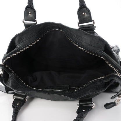 Balenciaga Agneau Giant 21 Silver Hardware Part Time Black 6 of 8