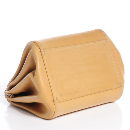 Chanel Lambskin Chocolate Bar Accordion Flap Beige 4 of 9