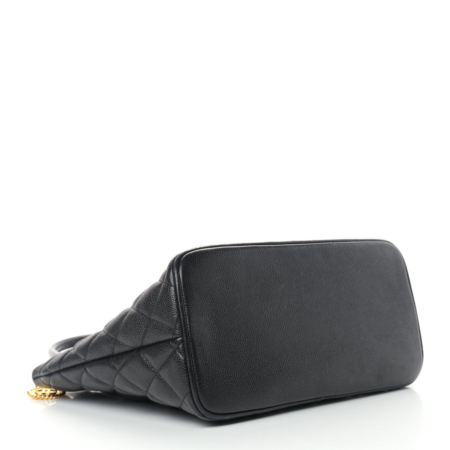 Chanel Caviar Quilted Medallion Tote Black 4 of 11