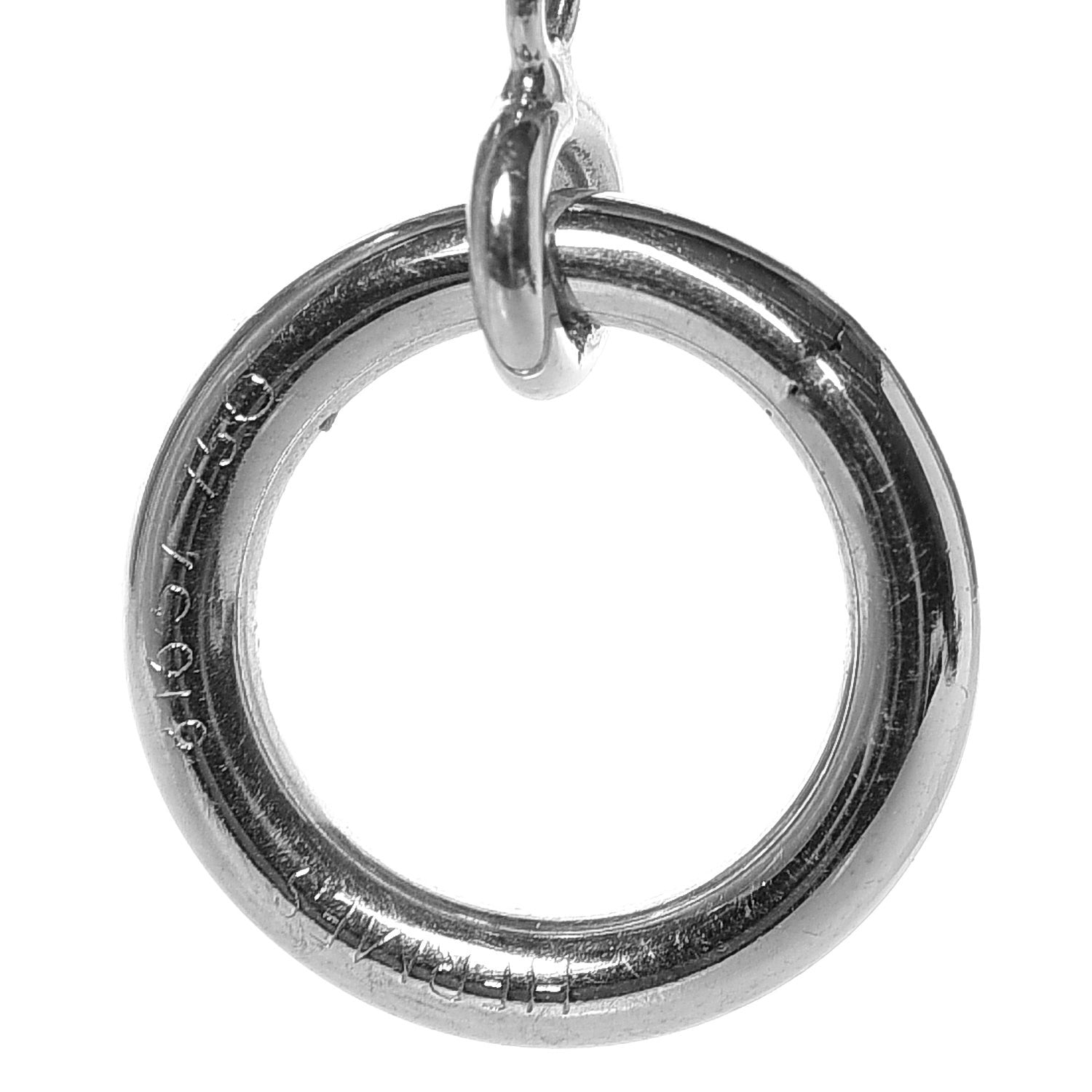 Hermes 18K White Gold Chaine D'Ancre Punk Short Necklace 4 of 5