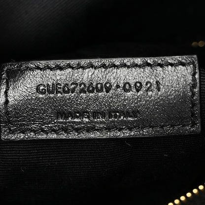 Saint Laurent Lambskin Matelasse Monogram Joe Backpack Black 7 of 10