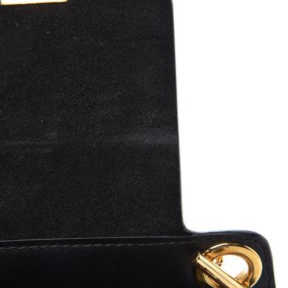 Chloe Shiny Calfskin Mini Annie Shoulder Bag Black 11 of 13