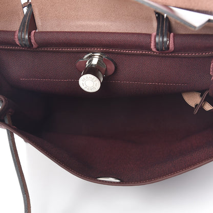 Hermes Vache Hunter Toile Officier Herbag Zip 31 PM Prune 6 of 13
