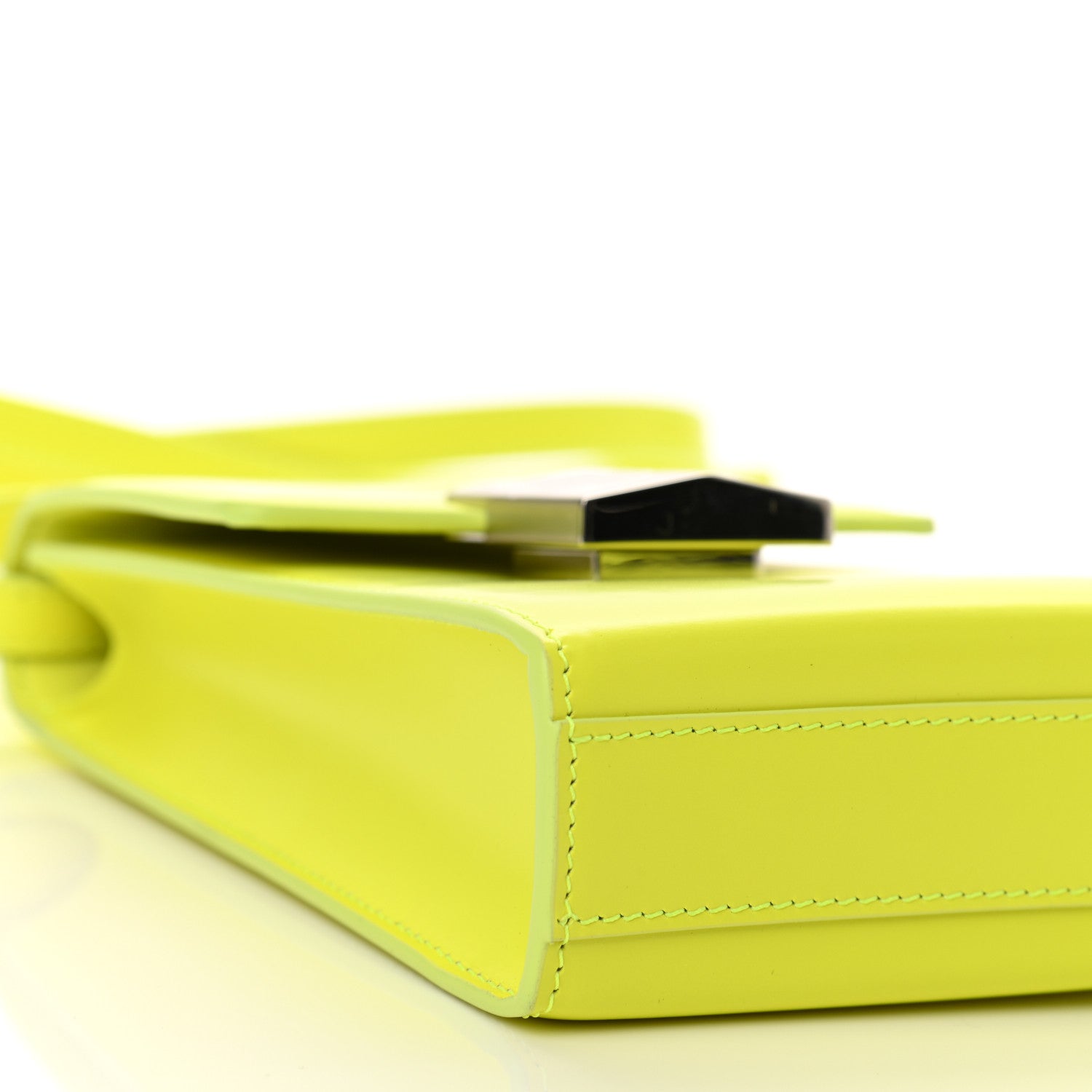Givenchy Box Calfskin Mini 4G Vertical Bag Fluo Yellow 8 of 9