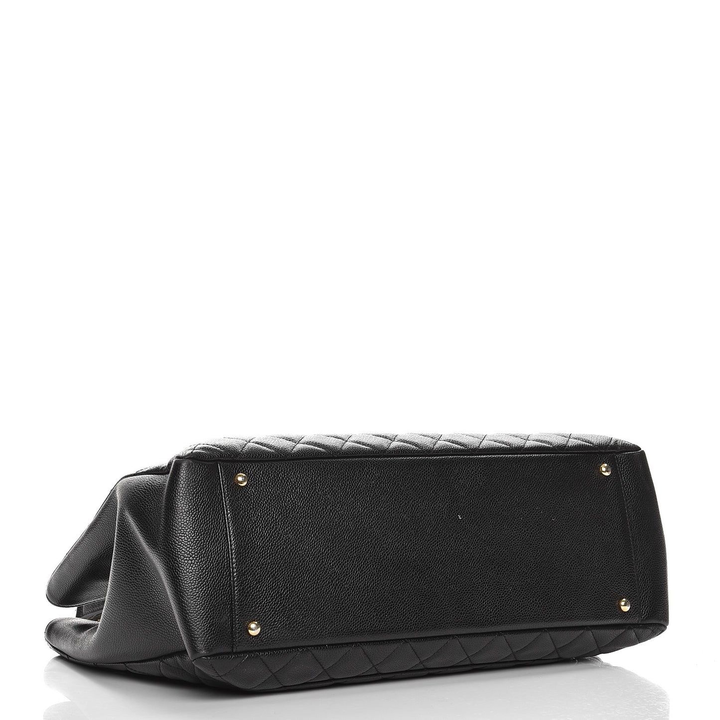 Caviar Quilted XL Grand Shopping Tote GST Black