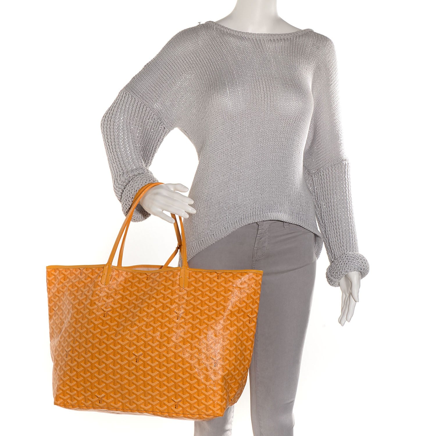 Goyard Goyardine Saint Louis GM Yellow 2 of 11