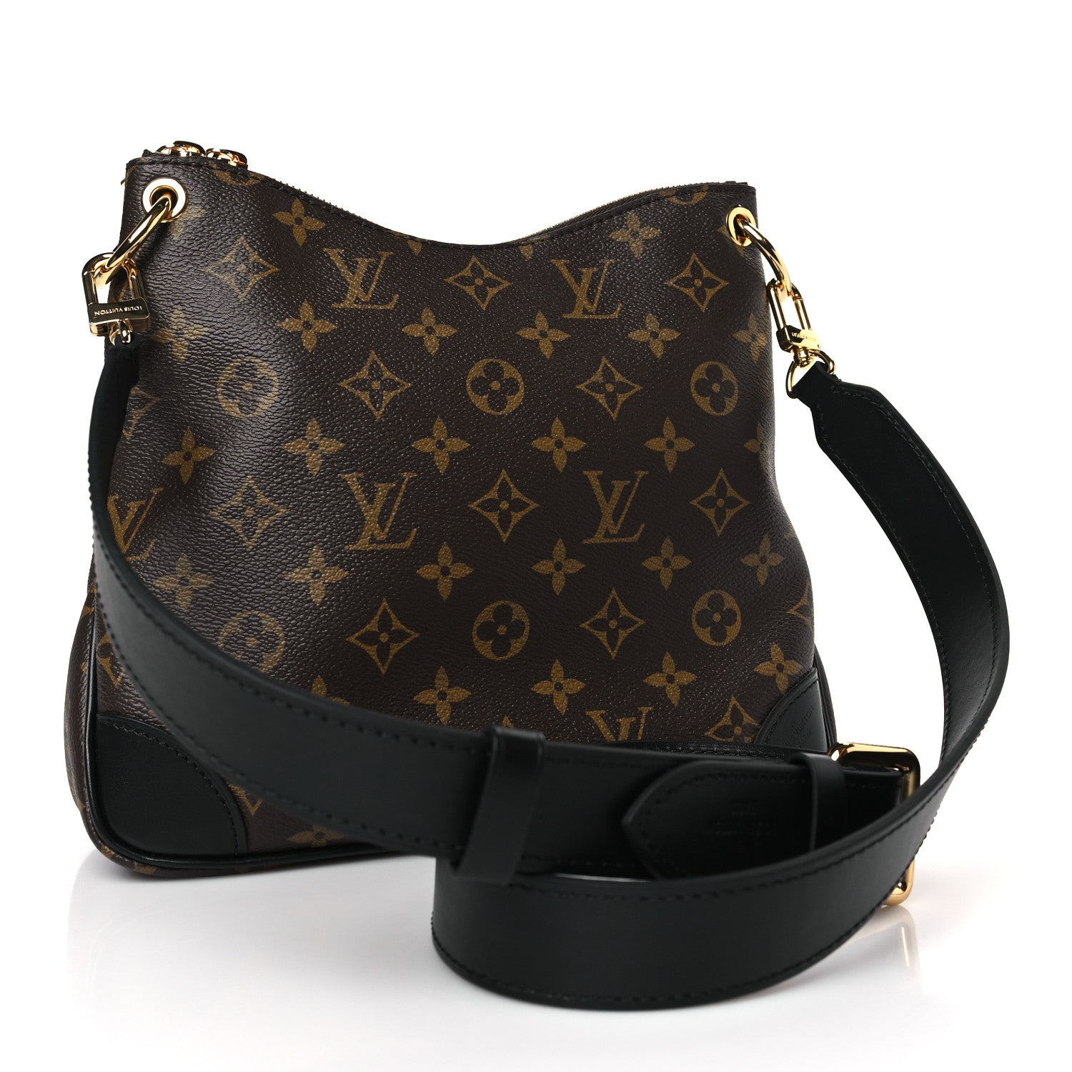 Louis Vuitton Monogram Odeon PM Black 3 of 7
