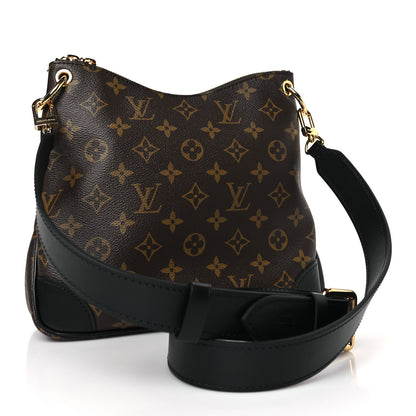 Louis Vuitton Monogram Odeon PM Black 3 of 7