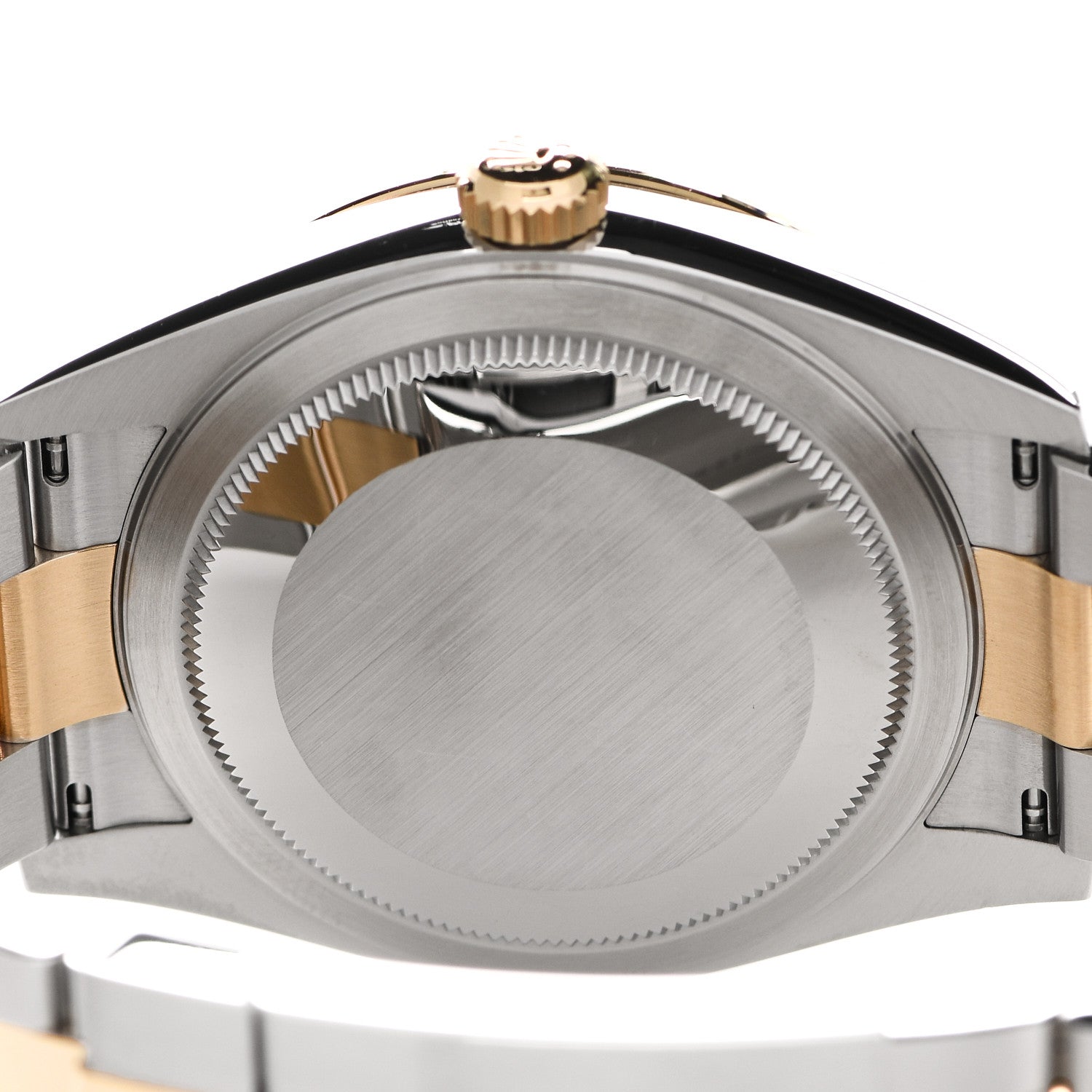 Rolex 18K Yellow Gold Stainless Steel 42mm Oyster Perpetual Sky-Dweller Watch Bright Black 326933 4 of 6