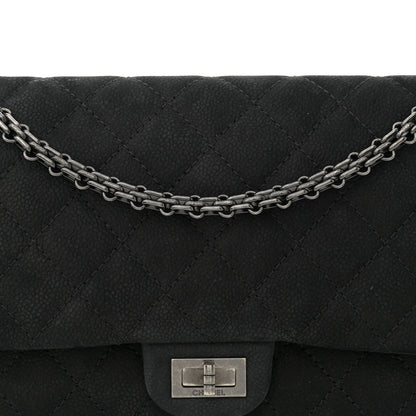 Chanel Iridescent Caviar Quilted 2.55 Reissue 226 Flap Black 8 of 11