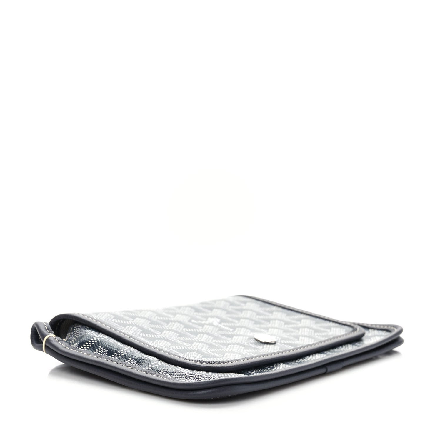 Goyardine Plumet Wallet Clutch Grey