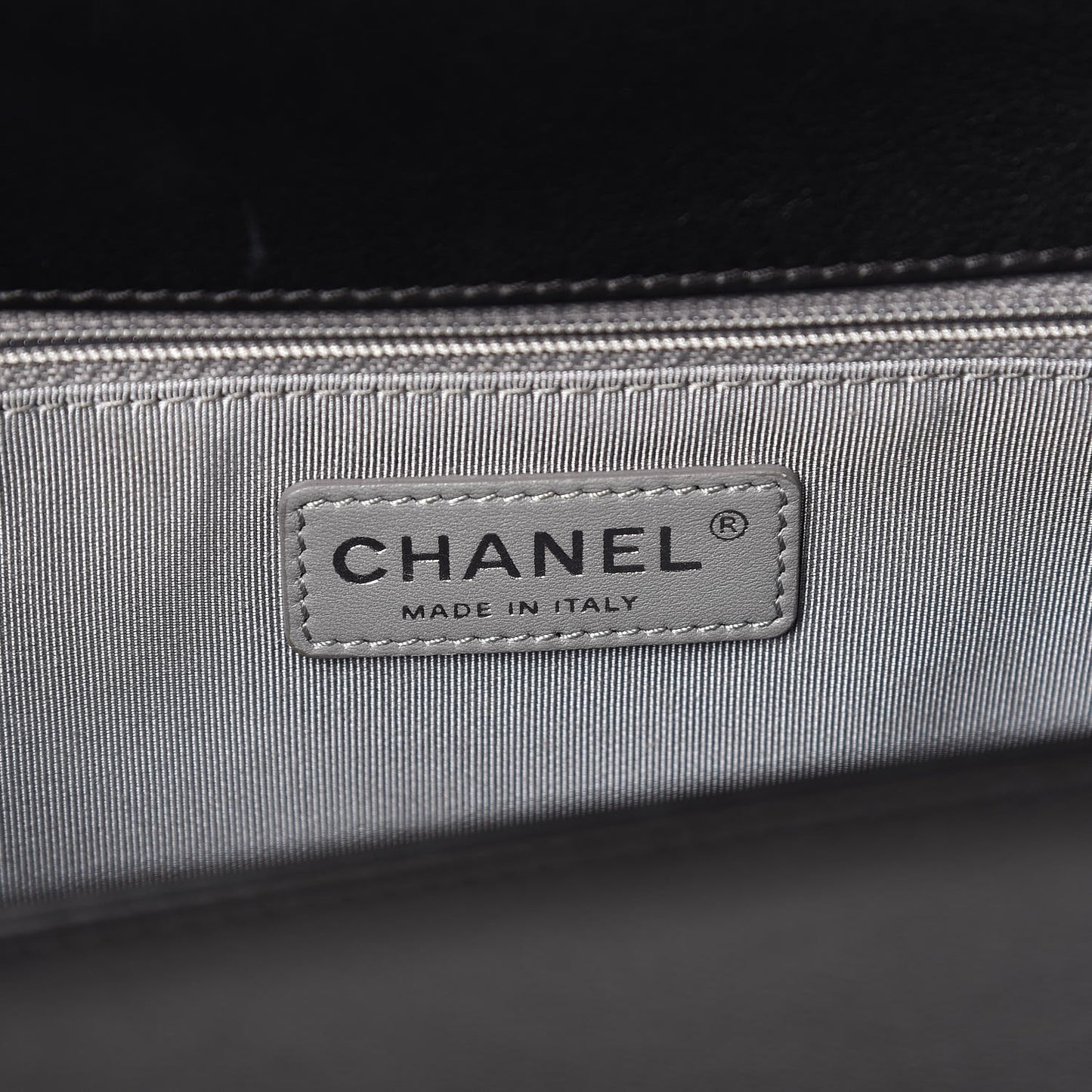 Lambskin Quilted New Medium Boy Flap Black