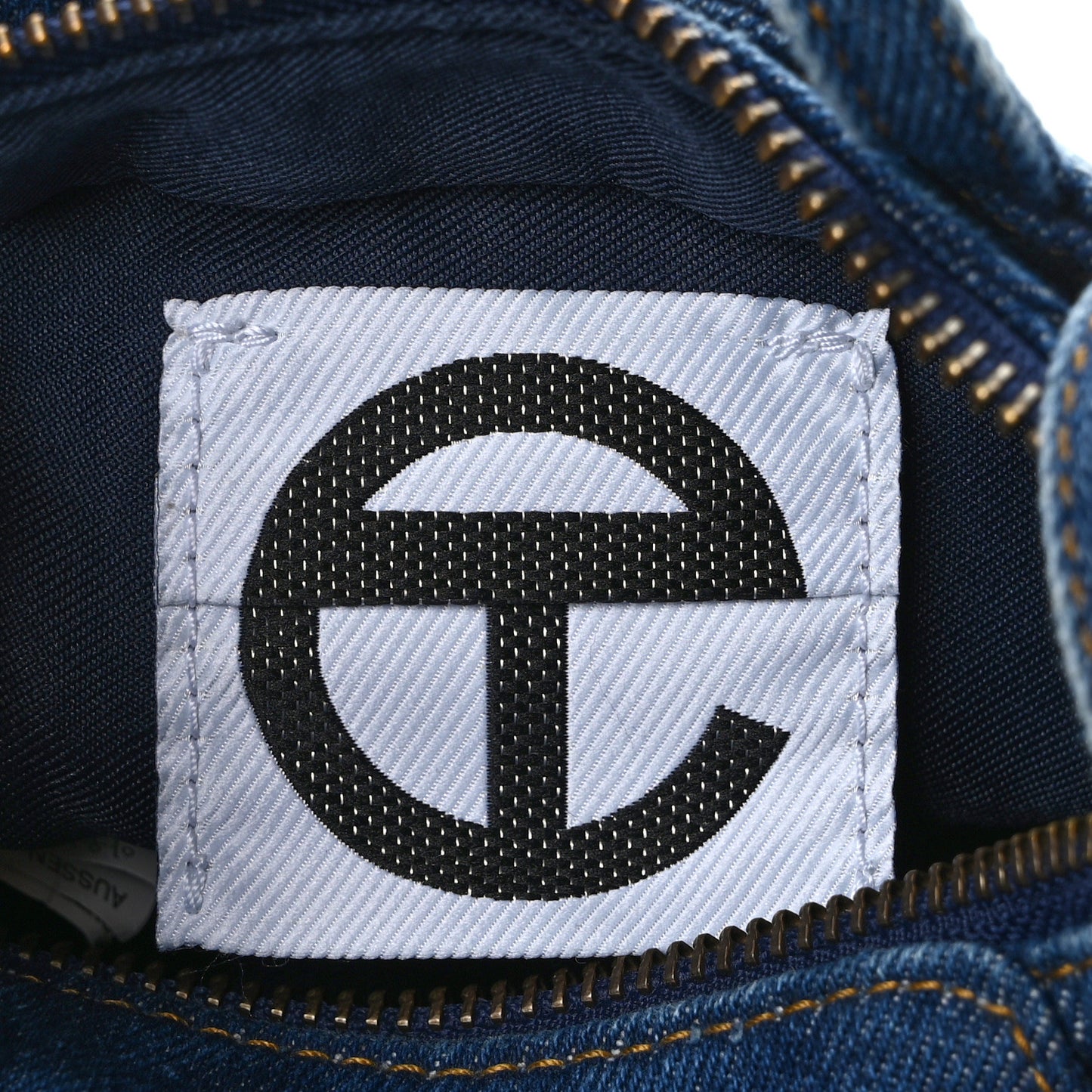 Denim Small Shopping Bag Blue