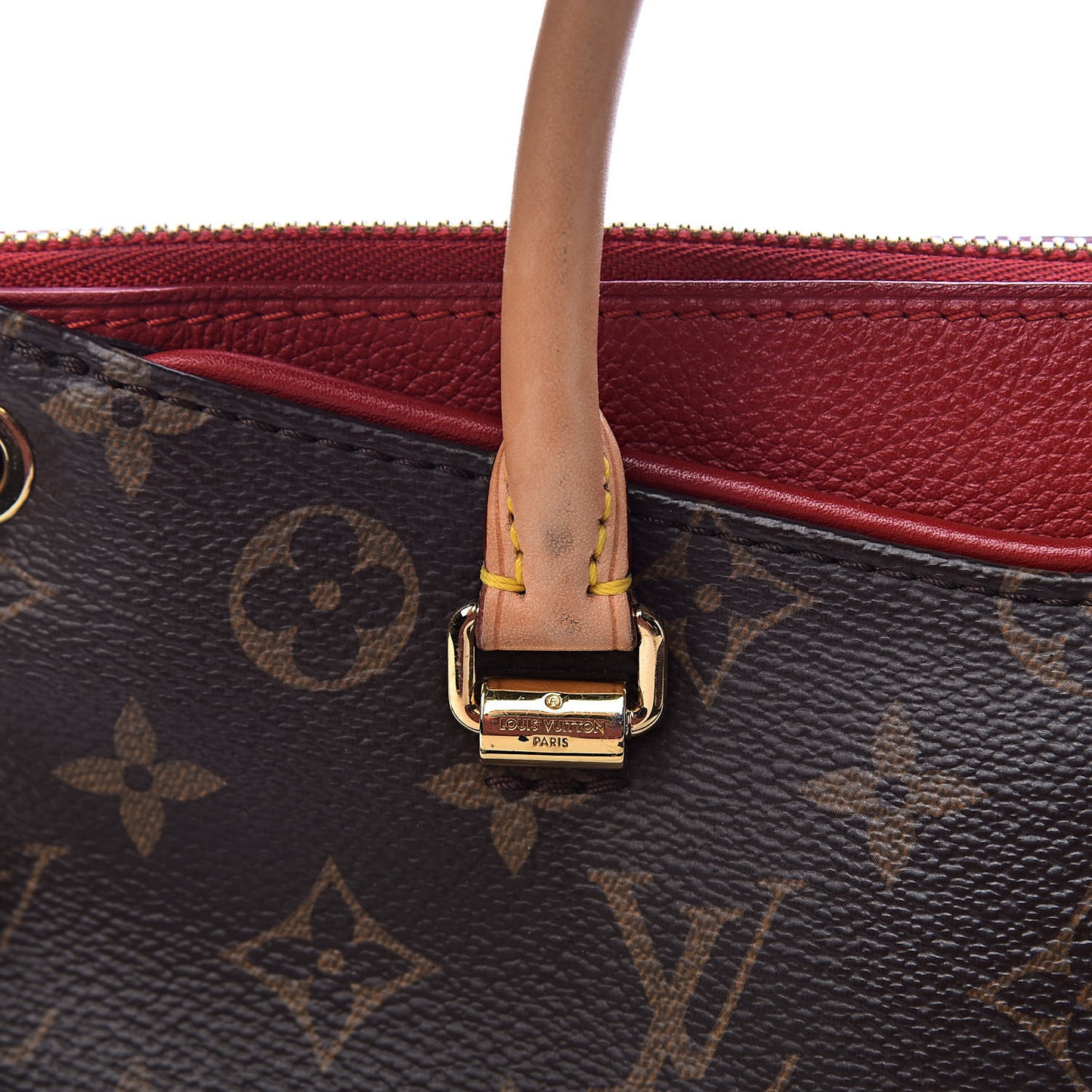 Monogram Pallas BB Cherry