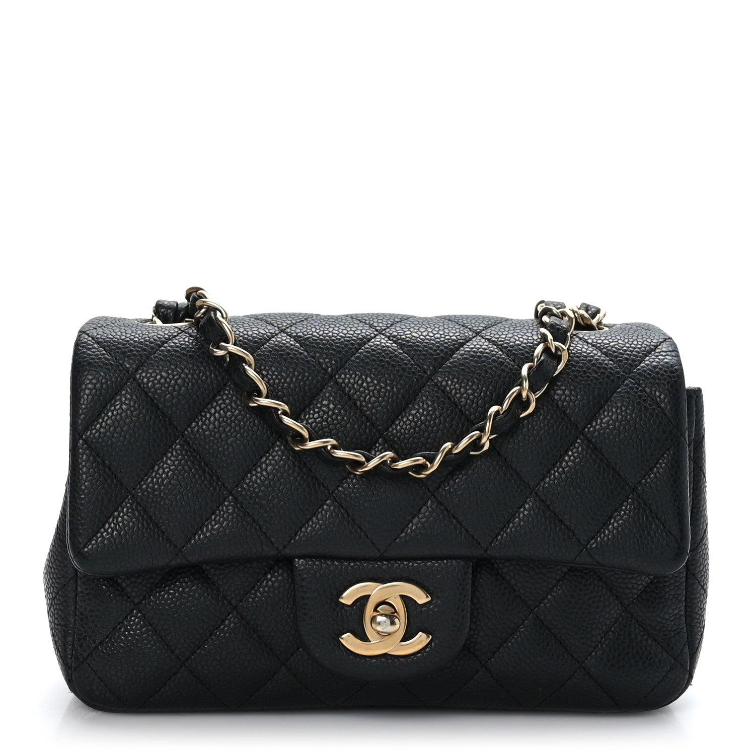 Chanel Caviar Quilted Mini Rectangular Flap Black 1 of 9