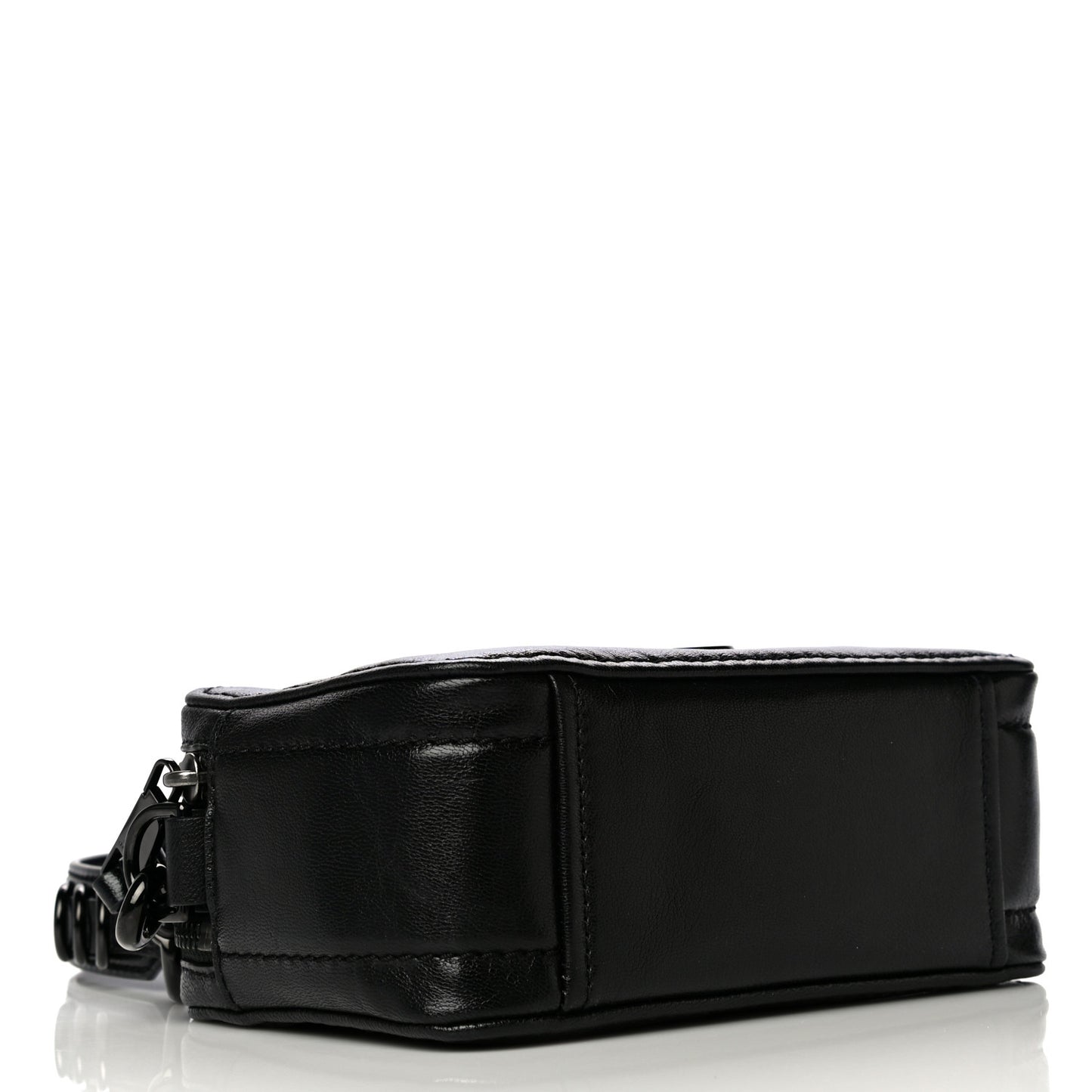 Supple Natural Grain Calfskin The Softshot 21 Bag Black