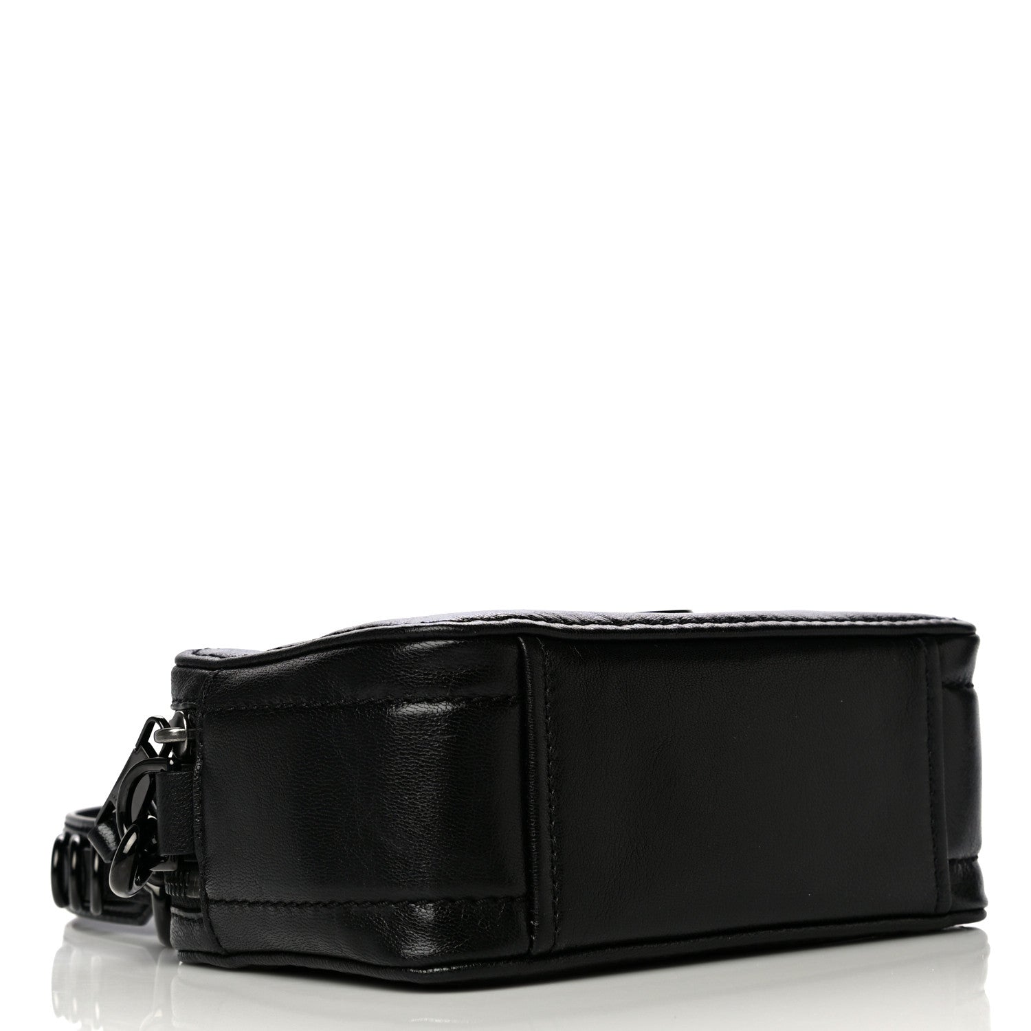 Marc Jacobs Supple Natural Grain Calfskin The Softshot 21 Bag Black 5 of 12