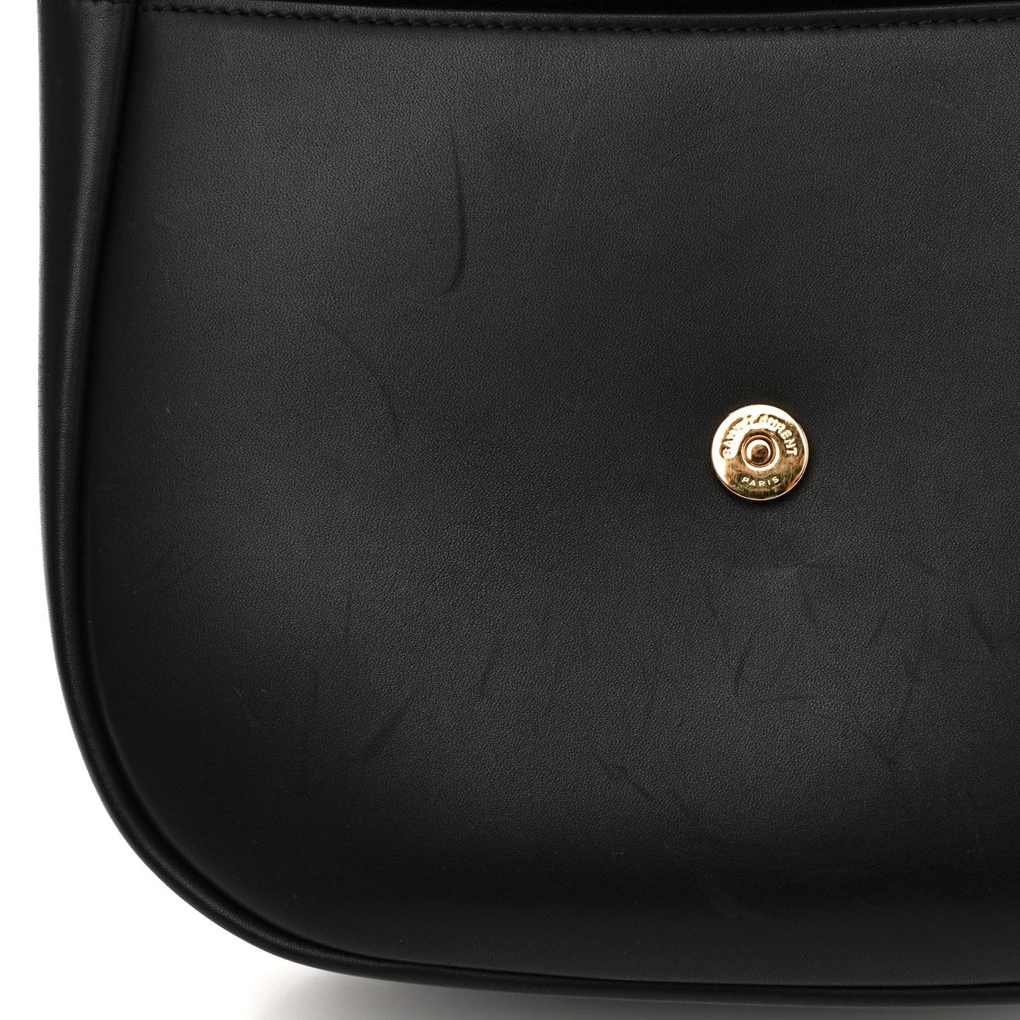 Pony Hair Calfskin Leopard Print Monogram Medium Kaia Satchel Black