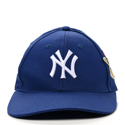 Gucci X MLB Cotton NY Yankees Baseball Hat 57-61 Blue 3 of 10