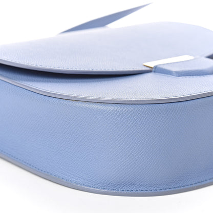 Celine Grained Calfskin Compact Trotteur Porcelain 9 of 11