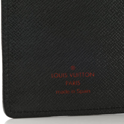Louis Vuitton Epi Medium Ring Agenda Cover Black 7 of 8
