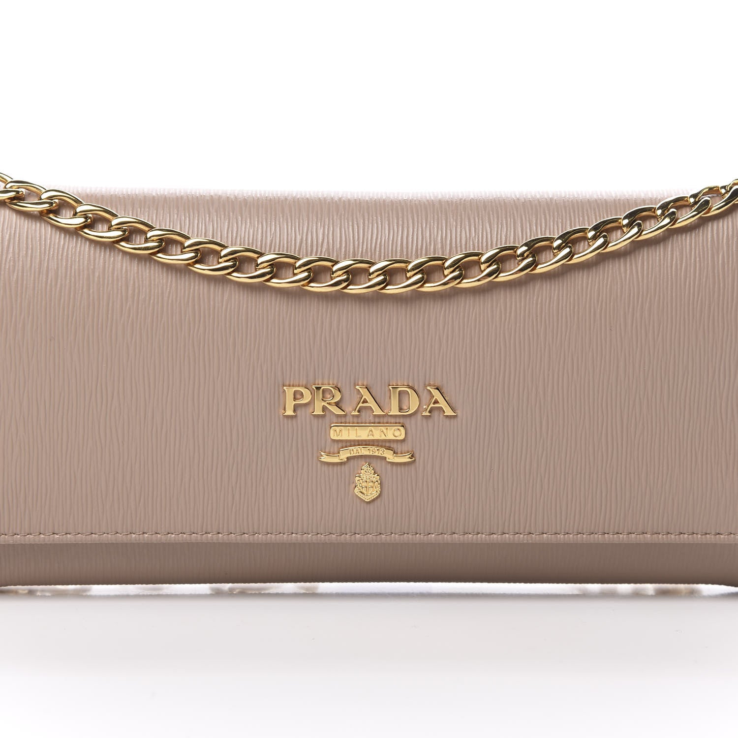 Prada Vitello Move Chain Wallet Cammeo 8 of 12