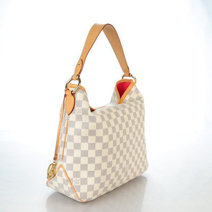 Louis Vuitton Damier Azur Delightful PM Pink 3 of 7