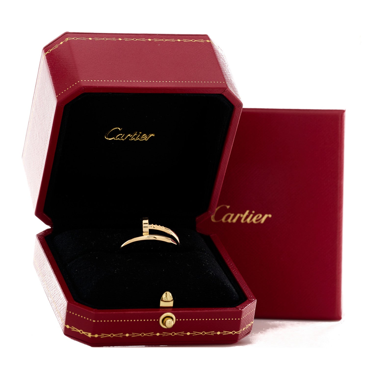 Cartier 18K Yellow Gold Juste Un Clou Ring 59 8.75 4 of 4