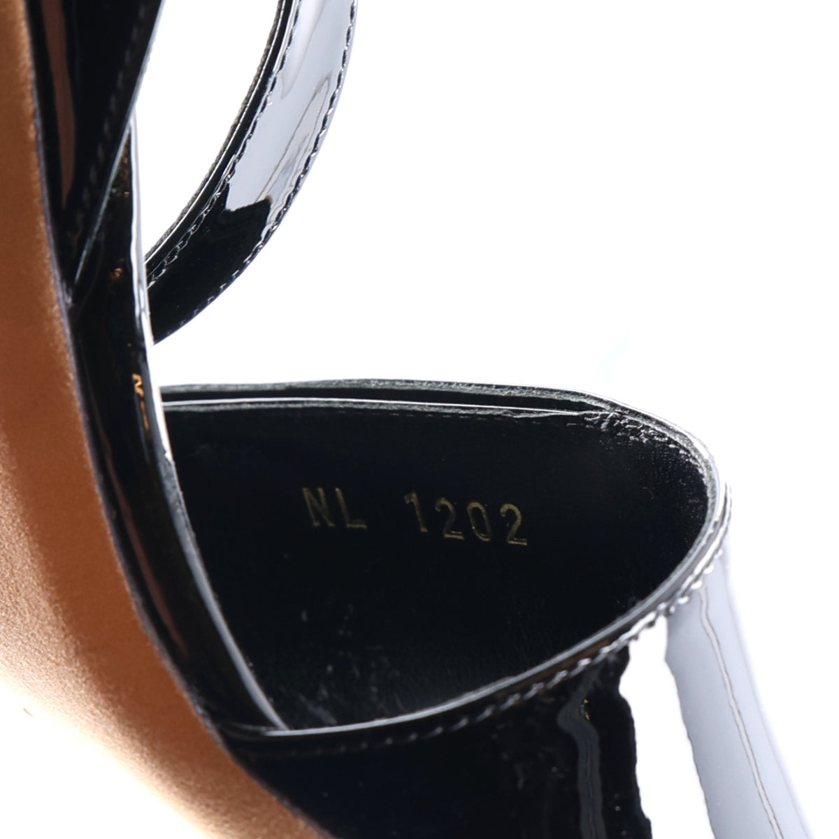 Louis Vuitton Patent Calfskin Shake Sandals 36 Black 10 of 10