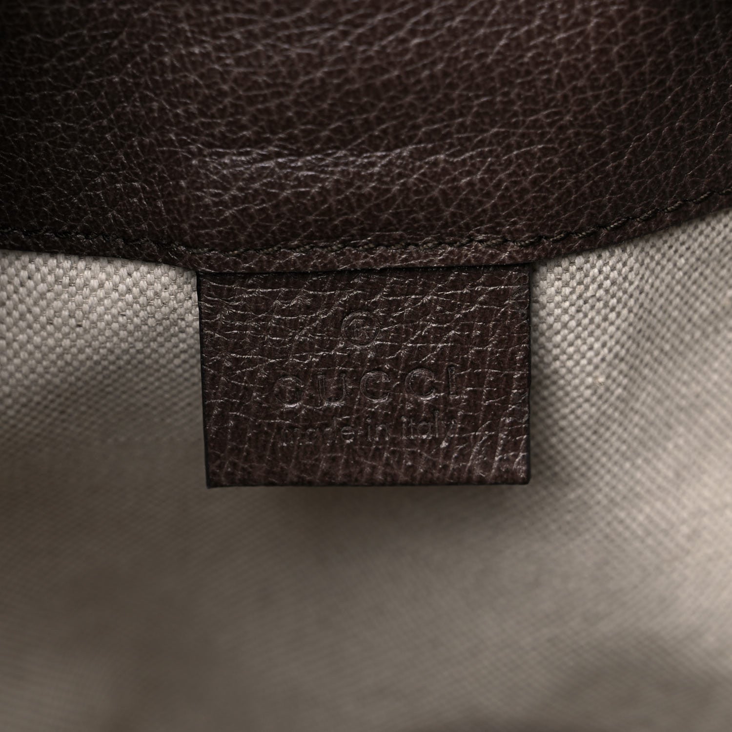 Gucci GG Supreme Monogram Web Ophidia Bucket Bag Brown 6 of 10